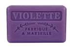 FOUFOUR Mydło marsylskie 125g fiołek 